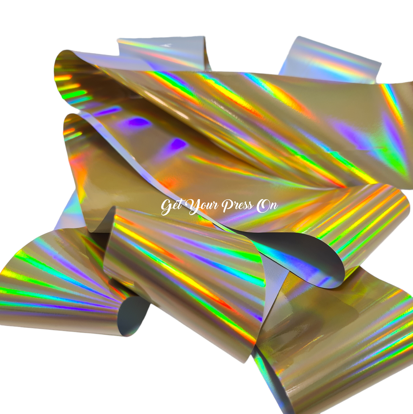 Metallic Transfer Foil Rainbow Gold MMF012 - 1m