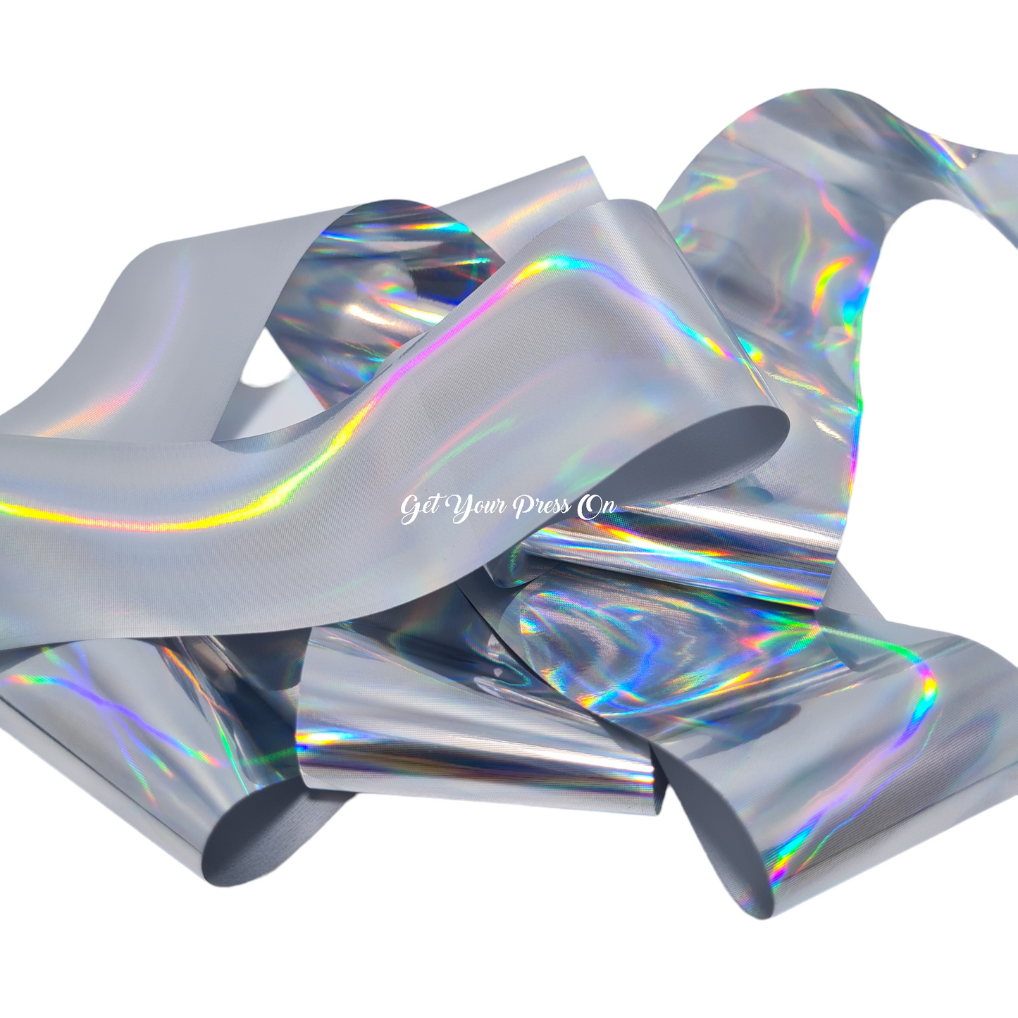 Metallic Transfer Foil Rainbow Silver MMF014 - 1m