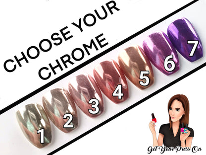 Chrome - You Choose! - Press-On Nails